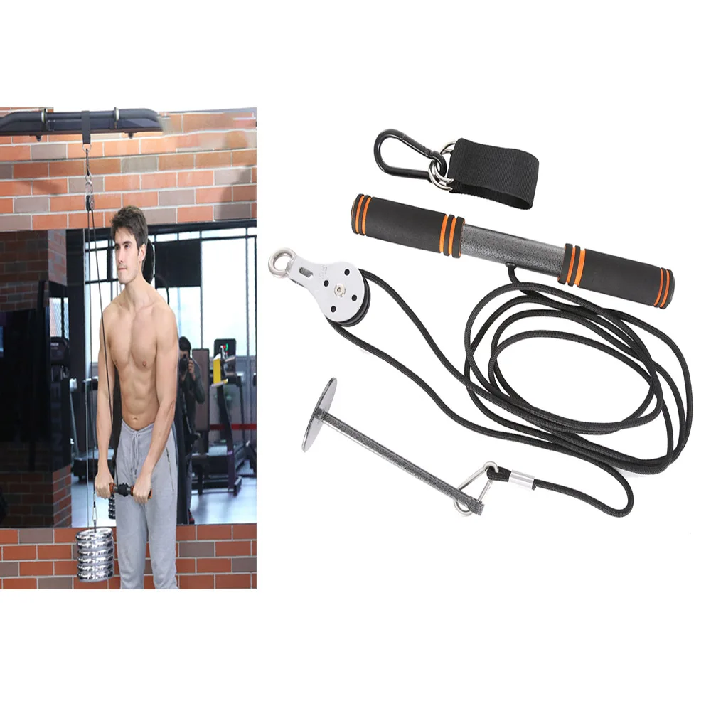 Фитнес рука бицепс Трицепс бластер сильная мощная палка Тяговая Веревка Защита