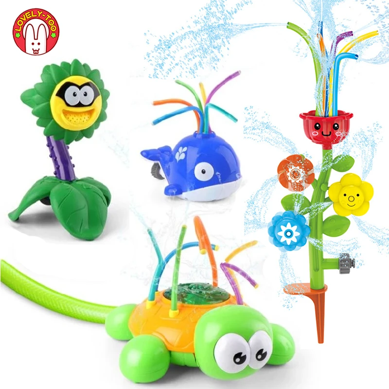 

Children Rotating Water Spray Bath Toys Cute Animal Shape Funny Sprinkle Water Toys Shower Game Indoor Outdoor Bathroom Garden