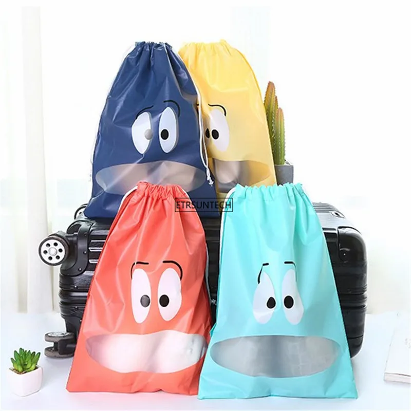 

100pcs Portable Foldable Waterproof Travel Shoe Bag Storage Bag Convenient Storage Organizer Shoes Sorting Save Space