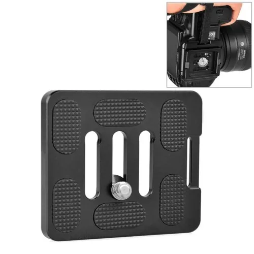 

Aluminum Action Camera Tripod Mount Quick Release Plate with Screw for YT-B6 / TY-50X G / KX Series Tripod