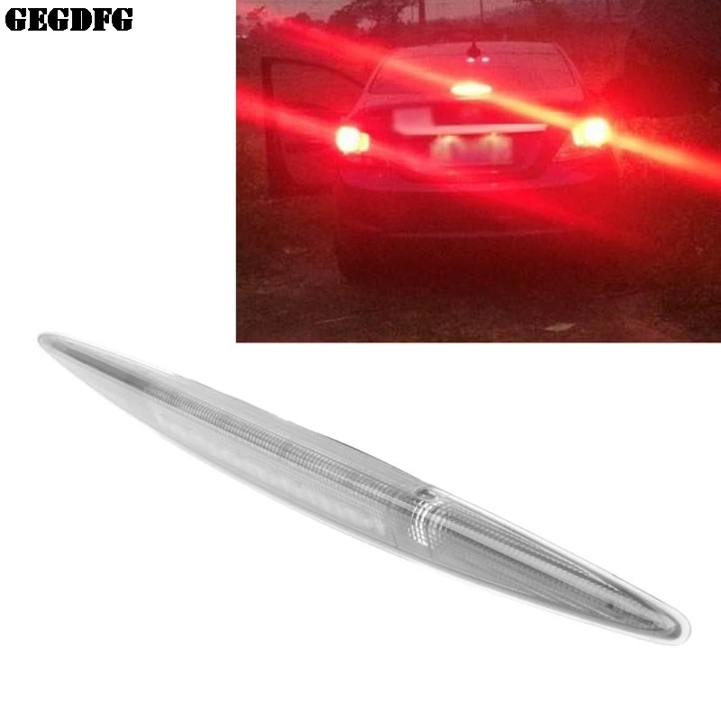 Красный светодиодный высокого позиционирования зеркало заднего вида третий 3rd