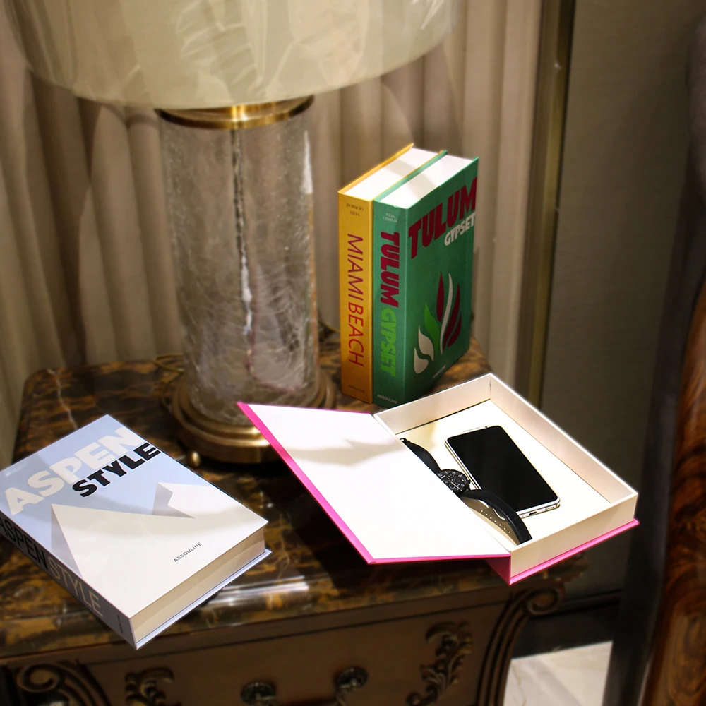 

Decoration For Coffee Table Fake Books Storage Box Openable Simple Photography Magazine Prop Book Room Study Home Decorati