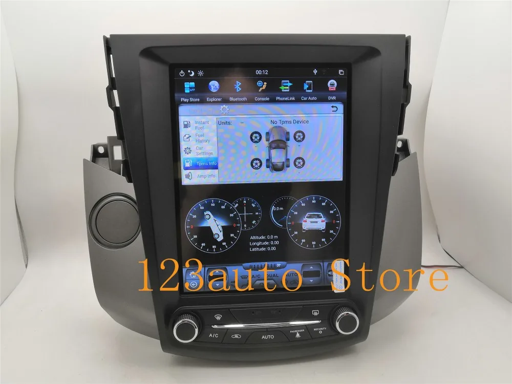10,4 дюймов вертикальный Tesla стиль Android 8,1 автомобильный DVD gps плеер NAVI для toyota RAV4 RAV 4 2006 2007 2008 2009 2010 2011 2012 PX6