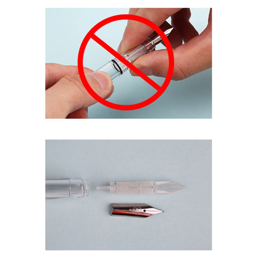 

Calligraphy Arts Penbbs 494 Piston Fountain Pen Transparent Students Handwriting Business School Gifts Stationery Office