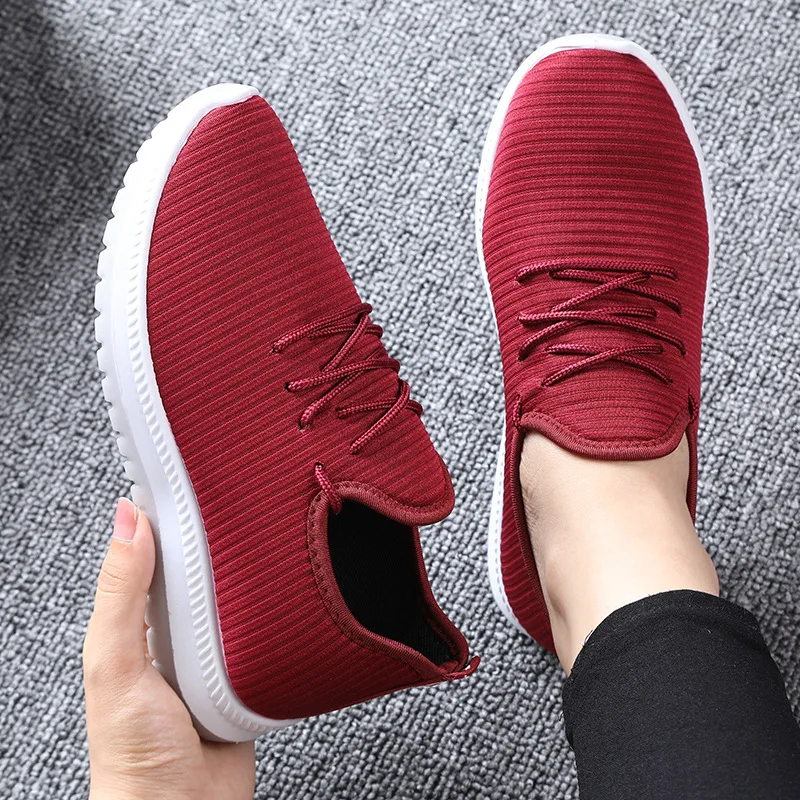 

Новинка весна-осень 2021 удобная женская обувь повседневная и удобная Вулканизированная обувь из дышащей сетки