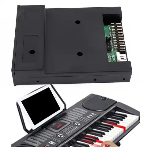 Новая версия SFR1M44-U100K черный 3,5 "1,44 МБ USB SSD дисковод гибких дисков эмулятор для YAMAHA KORG ROLAND не наносящих вред электронная клавиатура ГОТЭК