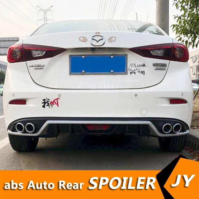 Диффузор для заднего бампера Mazda 3 Axela ABS 2017-2019 DC | Автомобили и мотоциклы