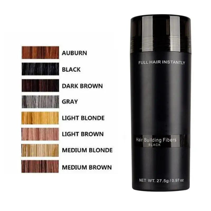 

Authentic 1 Bottle Keratin Hair Loss Building Fibers+Applicator Spray +27.5g Hairline Optimizer Dense organic Hair Growth