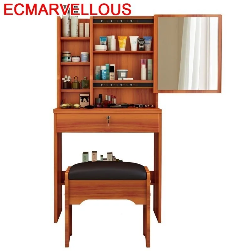 Para El Dormitorio Toaletka Aparador Coiffeuse Mesa De Maquillaje набор деревянный пентеадейра кварто мебель