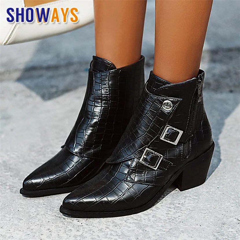 Большие размеры Зимние женские ботильоны Цвет коричневый Из искусственной