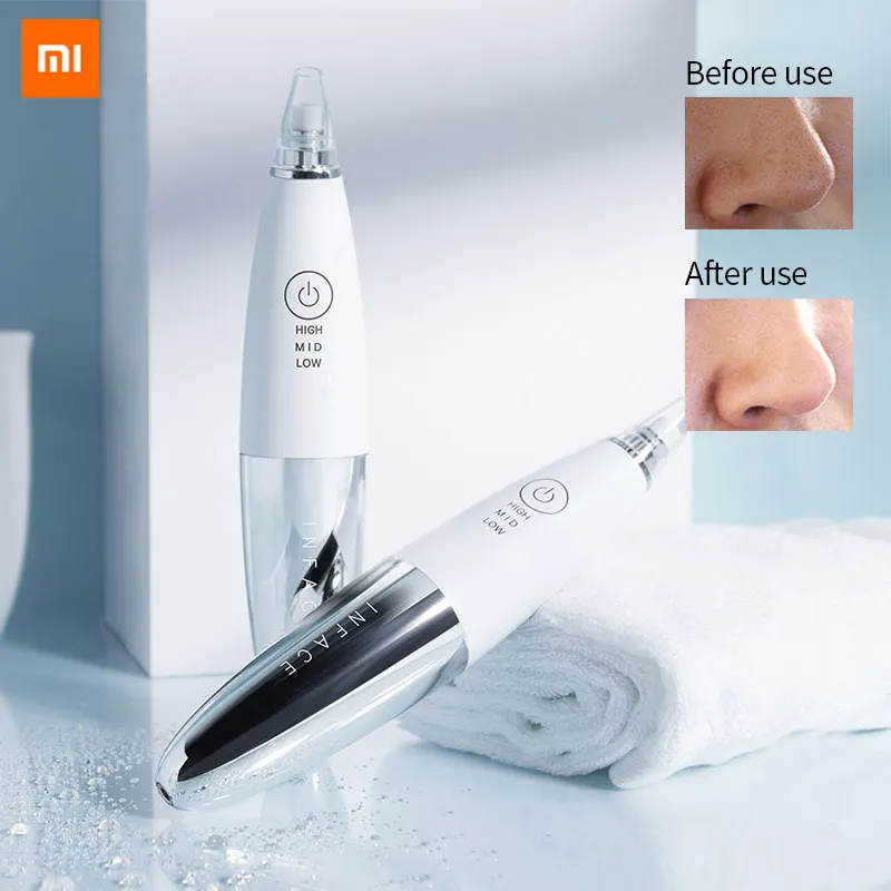 Xiaomi Youpin InFace электрический угорь аппарат Угри косметология аппарат для мыть поры чистящее средство