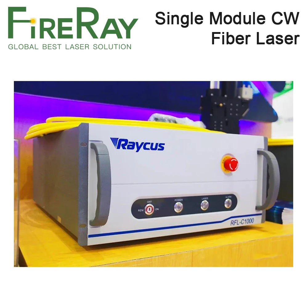 FireRay Raycus 500 Вт 750w 1000w одномодульная волоконные лазеры модуль 1064nm RFL C500 C750 C1000 для