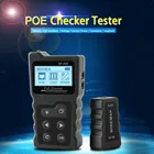 Цифровой тестер кабеля Ethernet, сетевой Кабельный тестер CAT5 CAT6, с ЖК-дисплеем