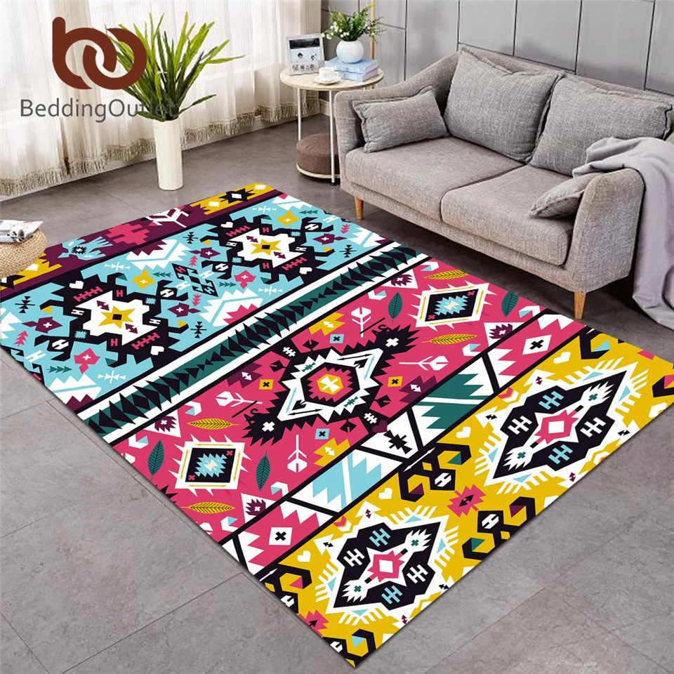Большой коврик BeddingOutlet Aztec Декоративный Напольный в западном стиле