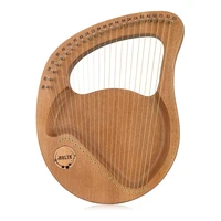 24 string lyre harpgreek violinhandheld harp musical instrument with tuning wrenchfor music lovers beginnersetc