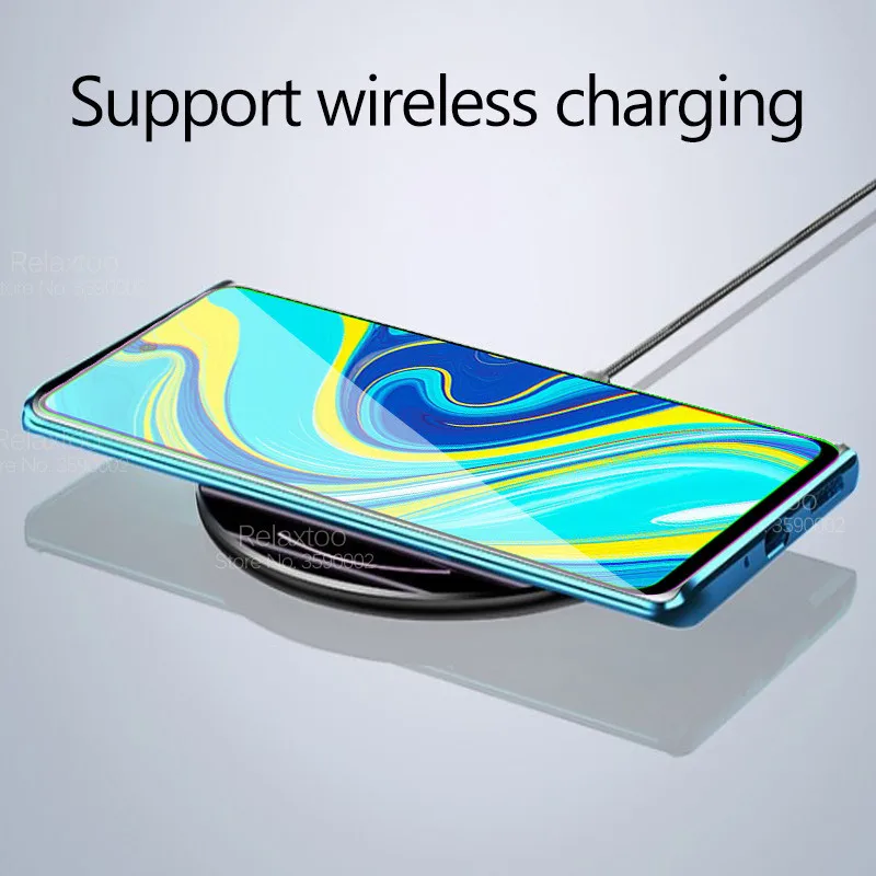 Магнитный чехол-книжка с полным покрытием на 360 ° для xiaomi Redmi Note 9s 9 s note9 pro max not 8 8a 8t