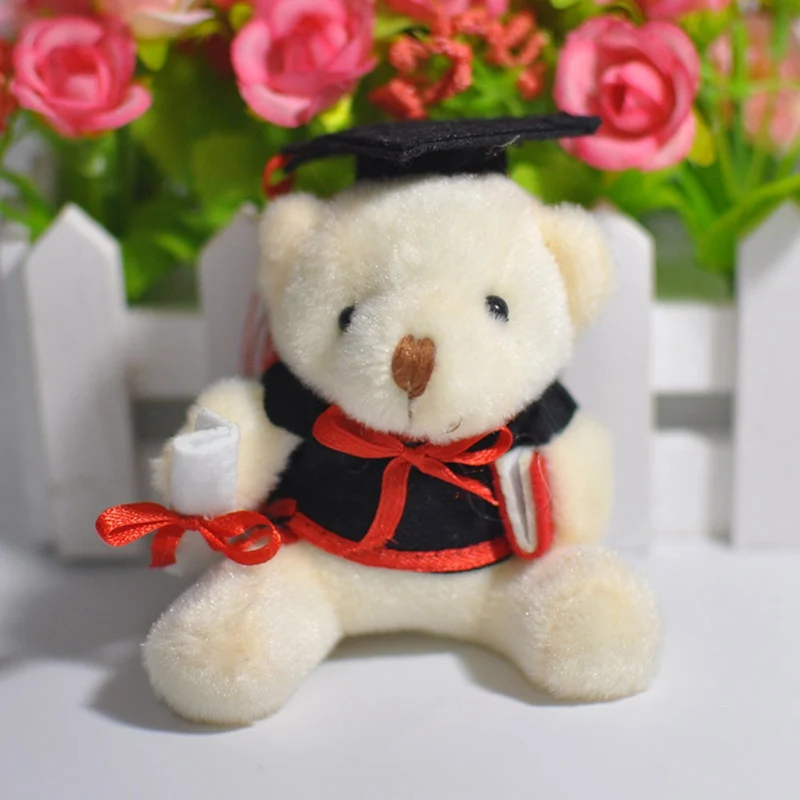 1 шт. (9 см) с рисунком милого медведя колпак врача плюшевые игрушки Kawaii/детская
