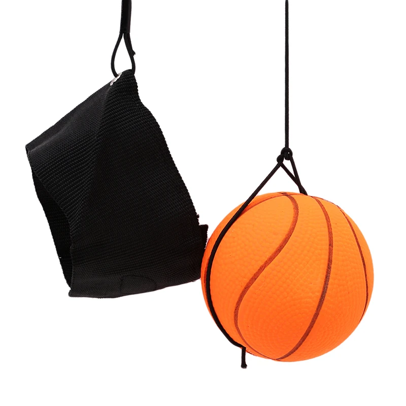 childrenToys Bouncy Finger Band Ball Elastic Rubber Ball For Wrist Exercise Hand Finger Stiffness Relief Wrist Bounce Ball