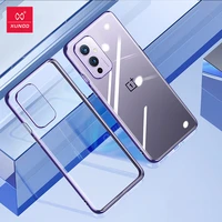 for oneplus 9 pro case xundd case for one plus 9 pro case transparent protective bumper phone cover half wrapped shell