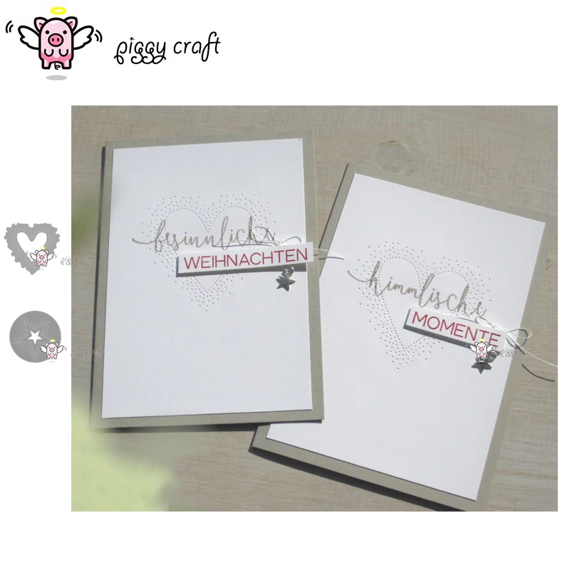 Металлические Вырубные штампы форма для вырезания сердце звезды орнамент