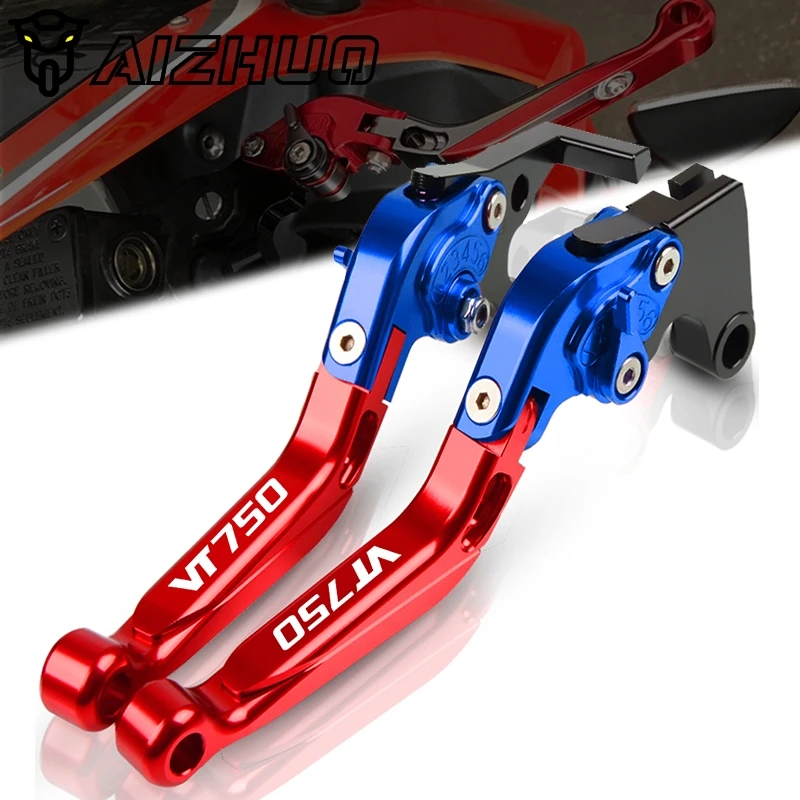 

CNC Aluminum Clutch Brake Levers FOR HONDA VT 750 PHANTOM VT750SHADOW 2009-2017 2016 Motorcycle Handbrake Adjustable Accessories