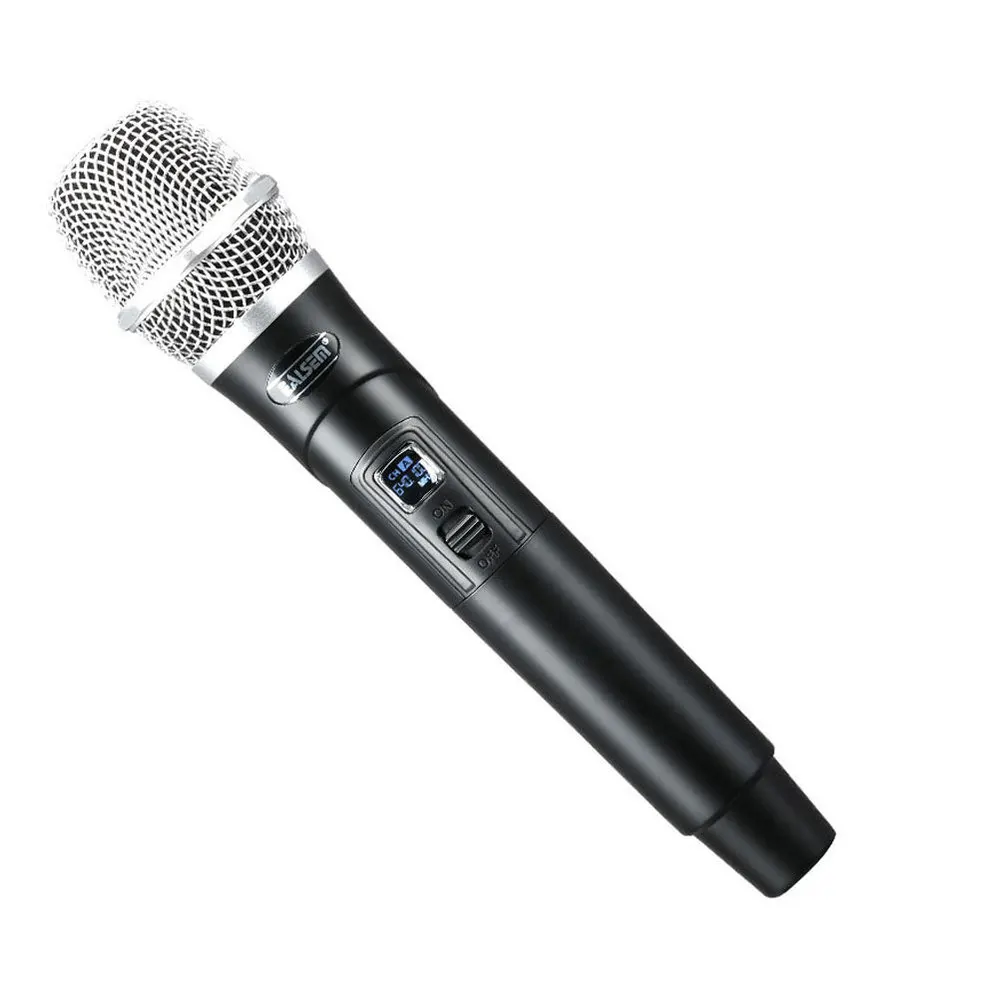 

1 Set/3 Pcs Household Dual Professional Wireless Microphone System Cordless Microphone Speaker Handheld Microphone Karaoke Mic