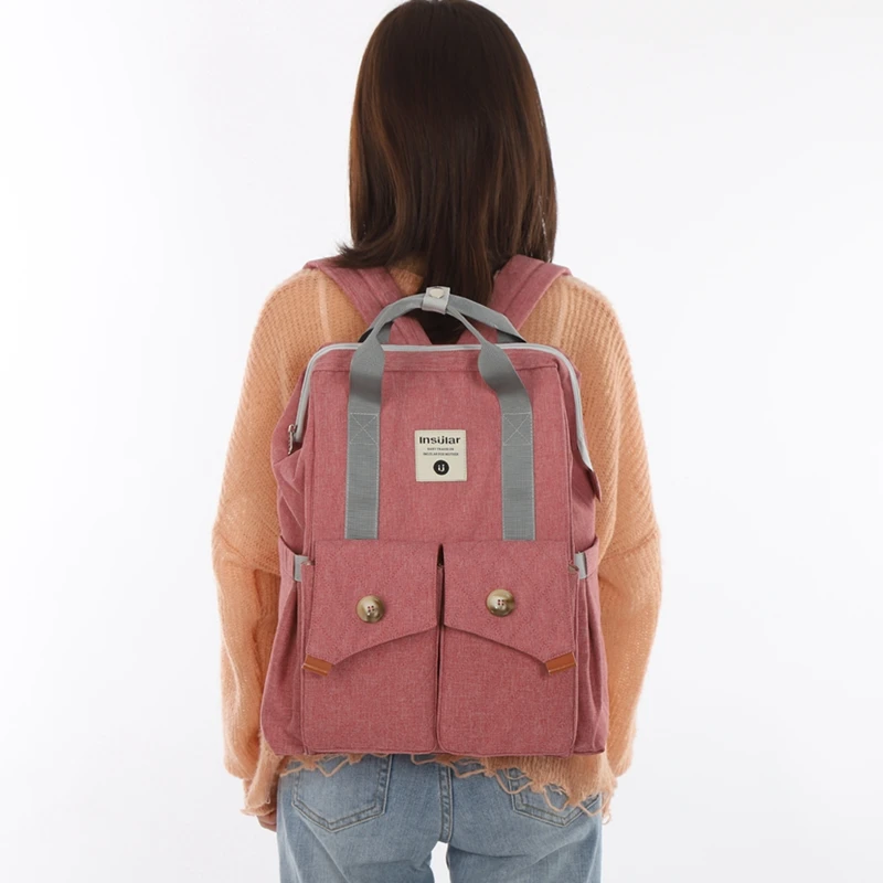 

Insular Nappy Bag Stroller Bolsa Large Capacity Baby Travel Backpack Mommy Nursing Bag Baby Care Changing Diaper Bag