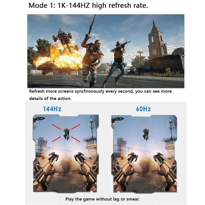 24 &quot144 монитор Гц геймера 2560 × 1440 HD 2k игровой ПК монитора дисплея с плоской