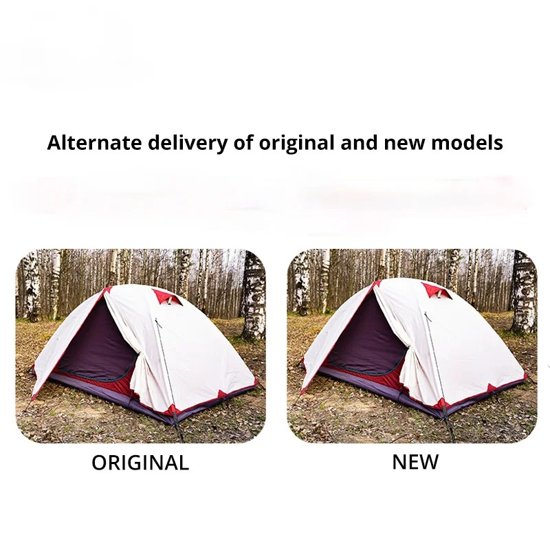 Billig 2P Rucksack Zelt Outdoor Camping 4 Saison Zelt Mit Schnee Rock Doppel Schicht Wasserdicht Wandern Trekking Zelt