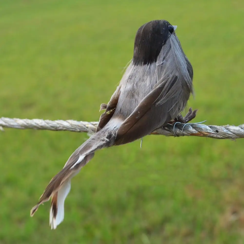 Пенопластовые птицы Статуэтка газона орнамент реквизит для фото двора сад