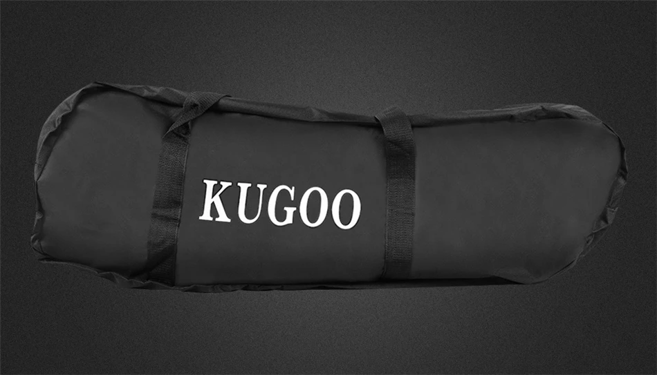 PL сток KUGOO S1 PRO складной электрический скутер 7.5AH 350 Вт ЖК-дисплей 3 режима скорости 8 дюймов Твердые сотовые взрывозащищенные шины