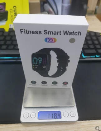 

I68 Men Women Bluetooth Watch Fitness Sports Health Tracker Watches I68 Waterproof Multifunction Wristwatch For Iphone Android