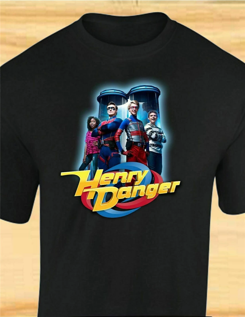 Neu Henry Danger control Room Детская футболка с логотипом для взрослых уникальные