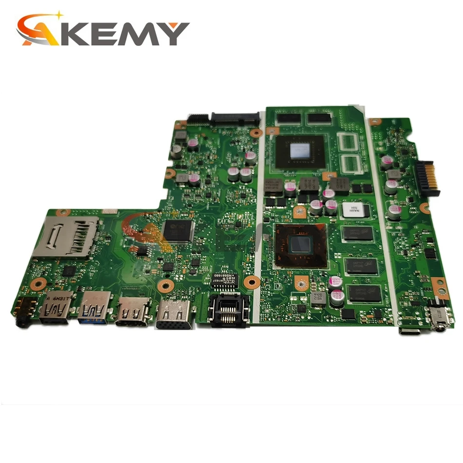 

90NB0CH0-R00030 X541SC Motherboard REV2.0 N3710 cpu 4GB RAM For Asus X541S X541SC R541S D541S Laptop Motherboard Motherboard