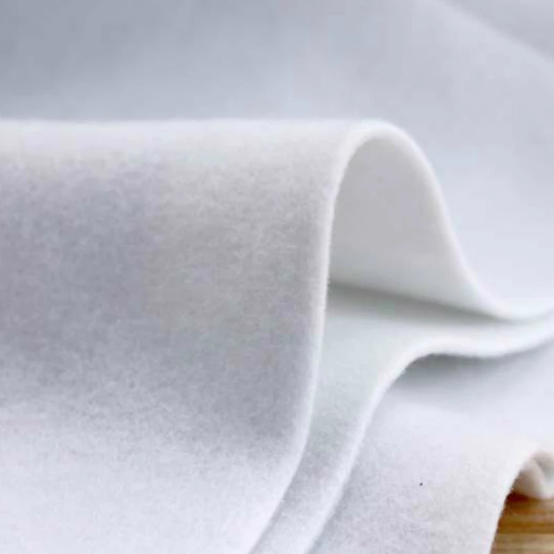 2016 50cmx100cm/piece Adhesive Cotton Batting Cream interlining 180g Single Side filler Perfect for Purse Craft DIY Projects|adhesive