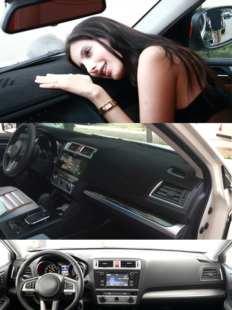 Для Subaru Legacy Outback BSD BS9 2015-2019 коврик для приборной панели крышка Солнцезащитная