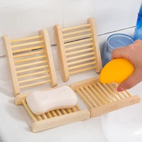 natural wooden soap holder simple drying soap tray creative draining soap box manufacturer wholesale bathroom accessories