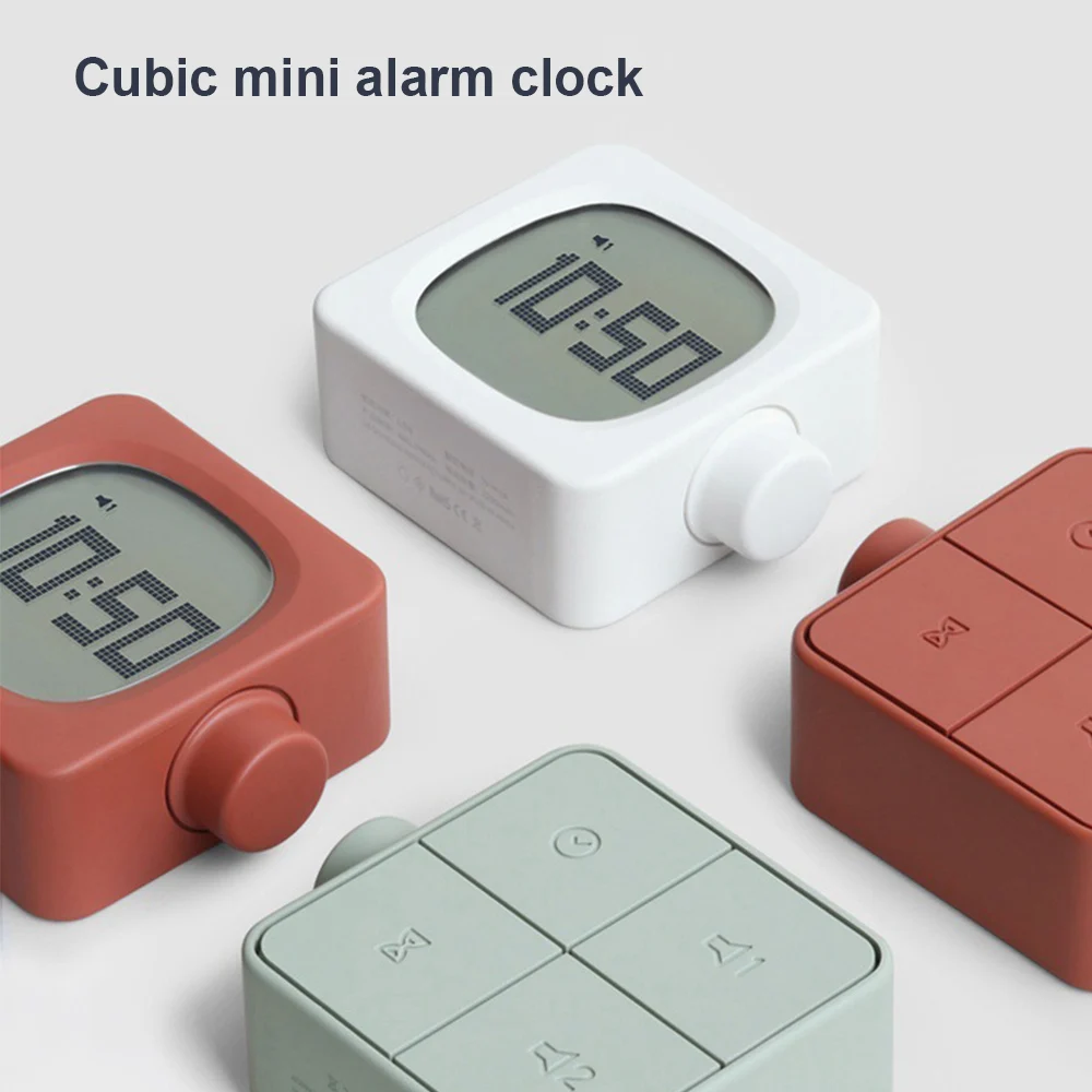 Цифровой будильник светодиодный индикатор времени сменная светящаяся лампа