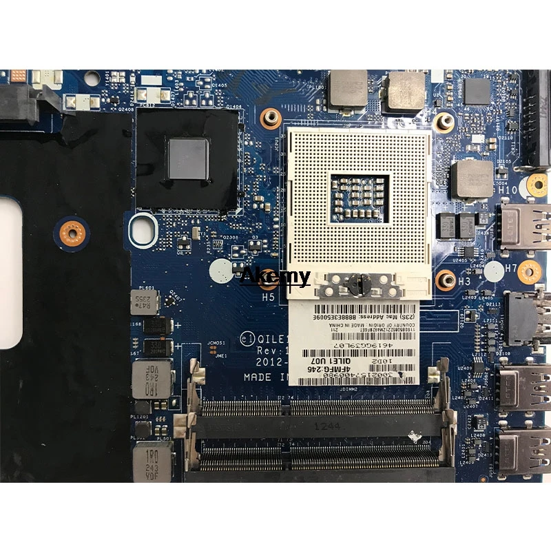 QILE1 LA-8131P для For Lenovo thinkpad E430 E430C материнская плата ноутбука FRU 04W4018 04Y1168 PGA989 HM77 DDR3 100%