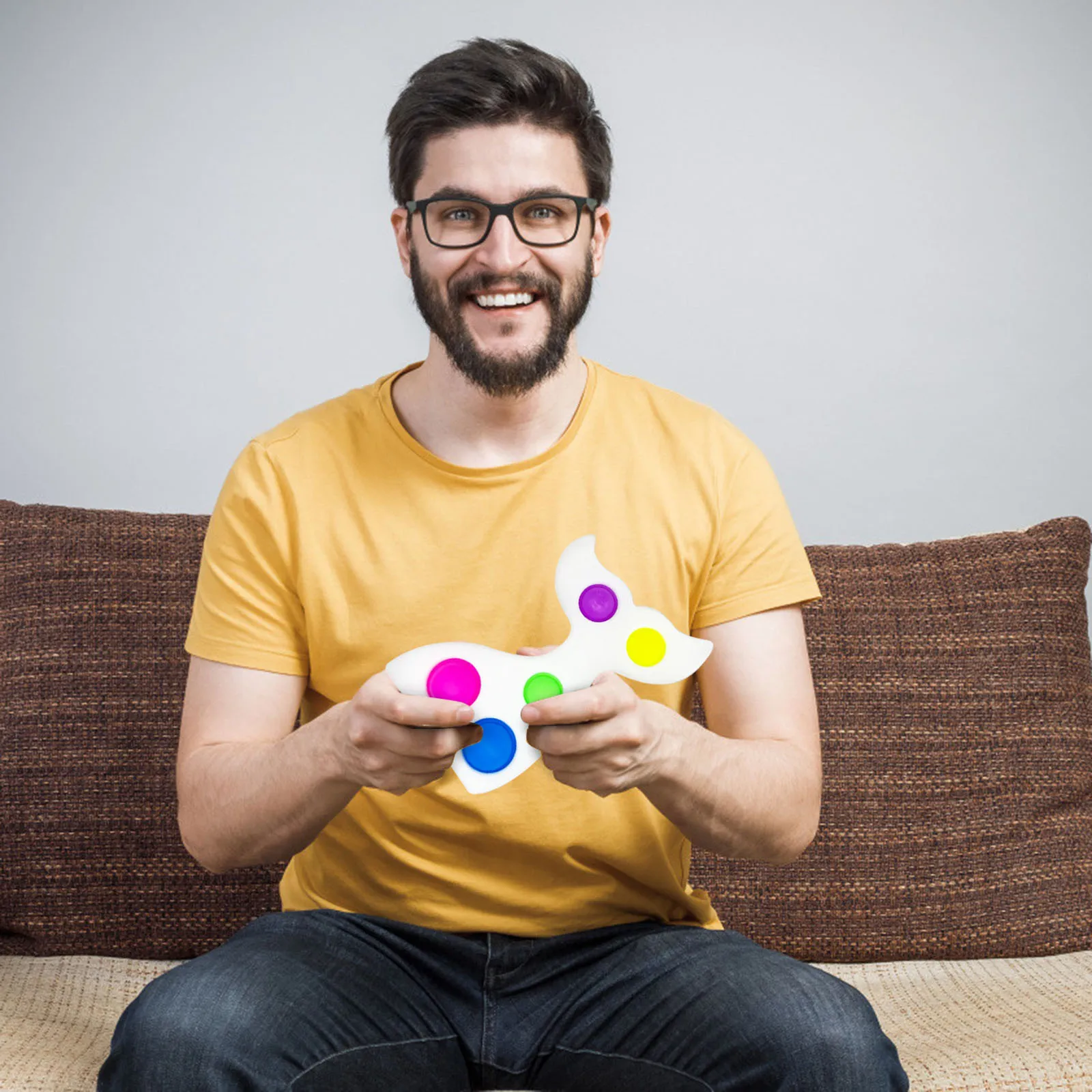 

Fidget Toys Push Bubble Sensory Squishy Stress Reliever Autism Needs Anti-stress Simple Dimple Toys For Adults Children