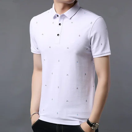 

New summer short-sleeved t-shirt men's trendy men's clothing on the wild 2696