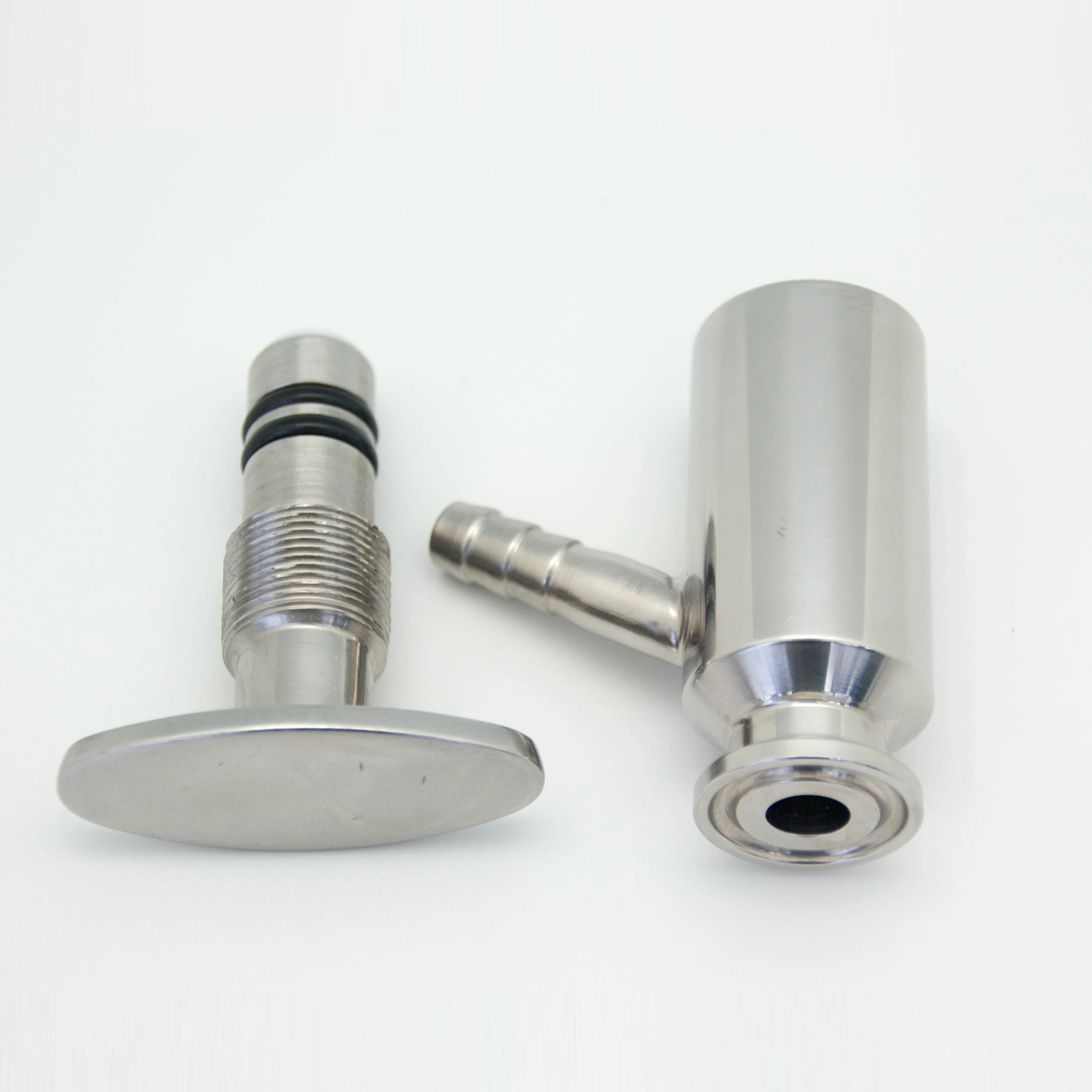 QiiMii 1 5 &quotсанитарный наконечник три зажима типа пищевой медицины эллиптический