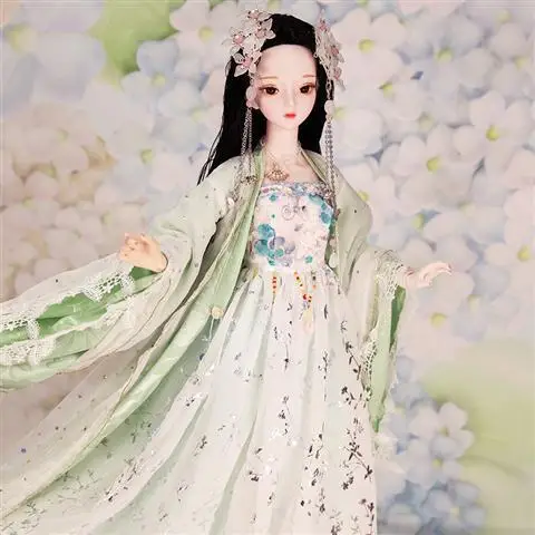 62 см BJD кукла 1/3 шарнир тела ручная роспись набор для макияжа с одеждой обувь ювелирные изделия и Подарочная коробка SD куклы высокого качества игрушка - Цвет: Official configurati