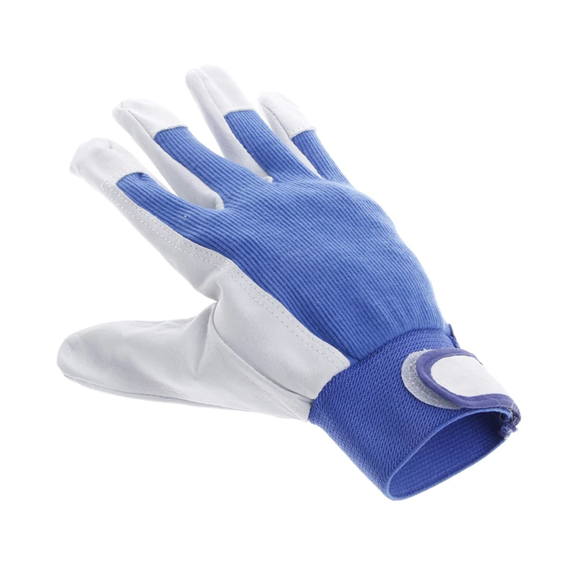 

2021 New 1Pair Pigskin Leather Gloves Wear Resistant Driving Working Repair Safe Gloves