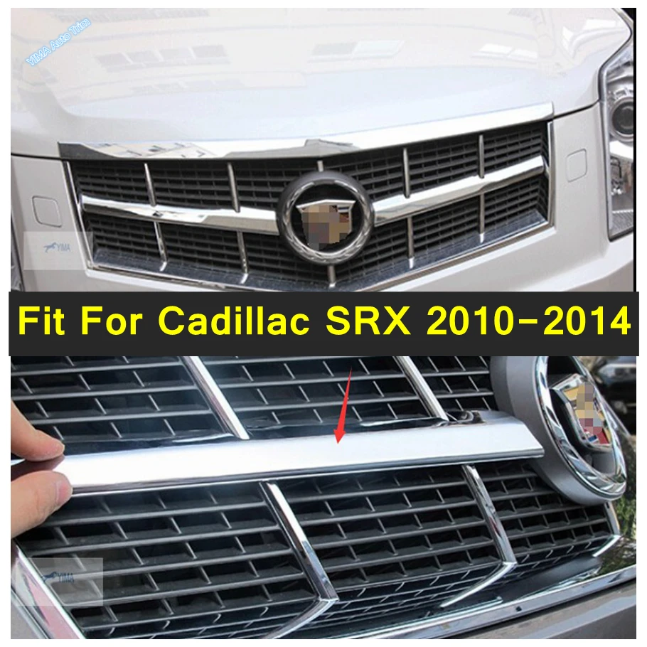 Хромированная передняя решетка радиатора 2 шт для Cadillac SRX 2010-2014 - купить по
