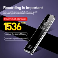 voice activated portable recorder mp3 player telephone audio recording dual arc microphone digital voice recorder dictaphone