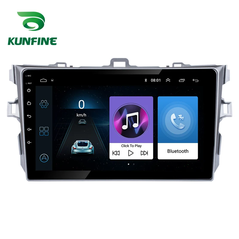 Автомобильный радиоприемник Toyota COROLLA 07 13 Восьмиядерный процессор Android 10 0