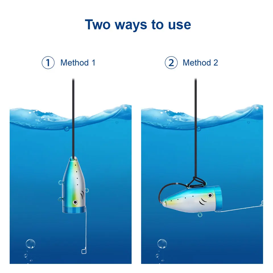 Дешево Подводная рыболовный трос GAMWATER 1000 ТВЛ, камера с 12 светодиодными инфракрасными лампами, 15 м, 20 м, 30 м, 50 м