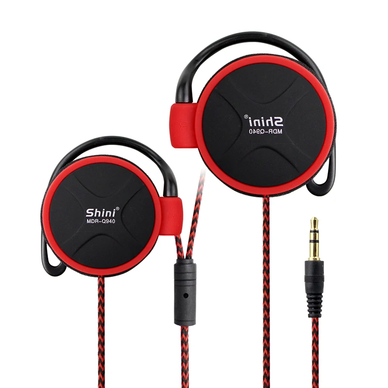 Проводные наушники Shini Q940 3 5 мм Hi Fi с шумоподавлением и тяжелыми басами игровая