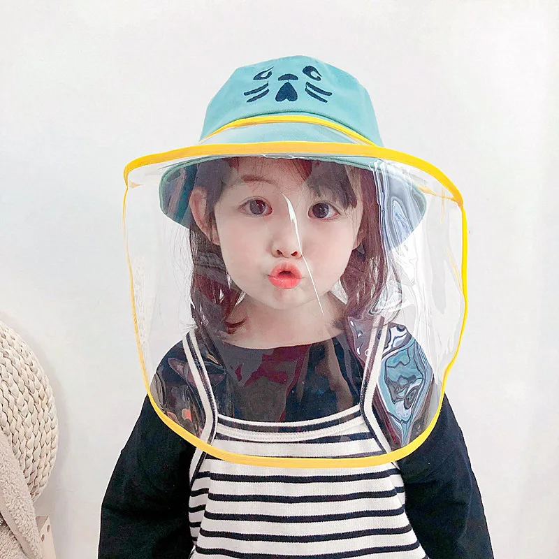 Шапка для маленьких детей маска мальчиков и девочек защита от вирусов лица